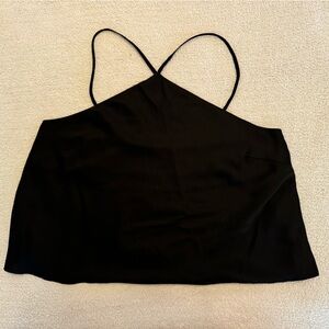 Flowy cropped blouse